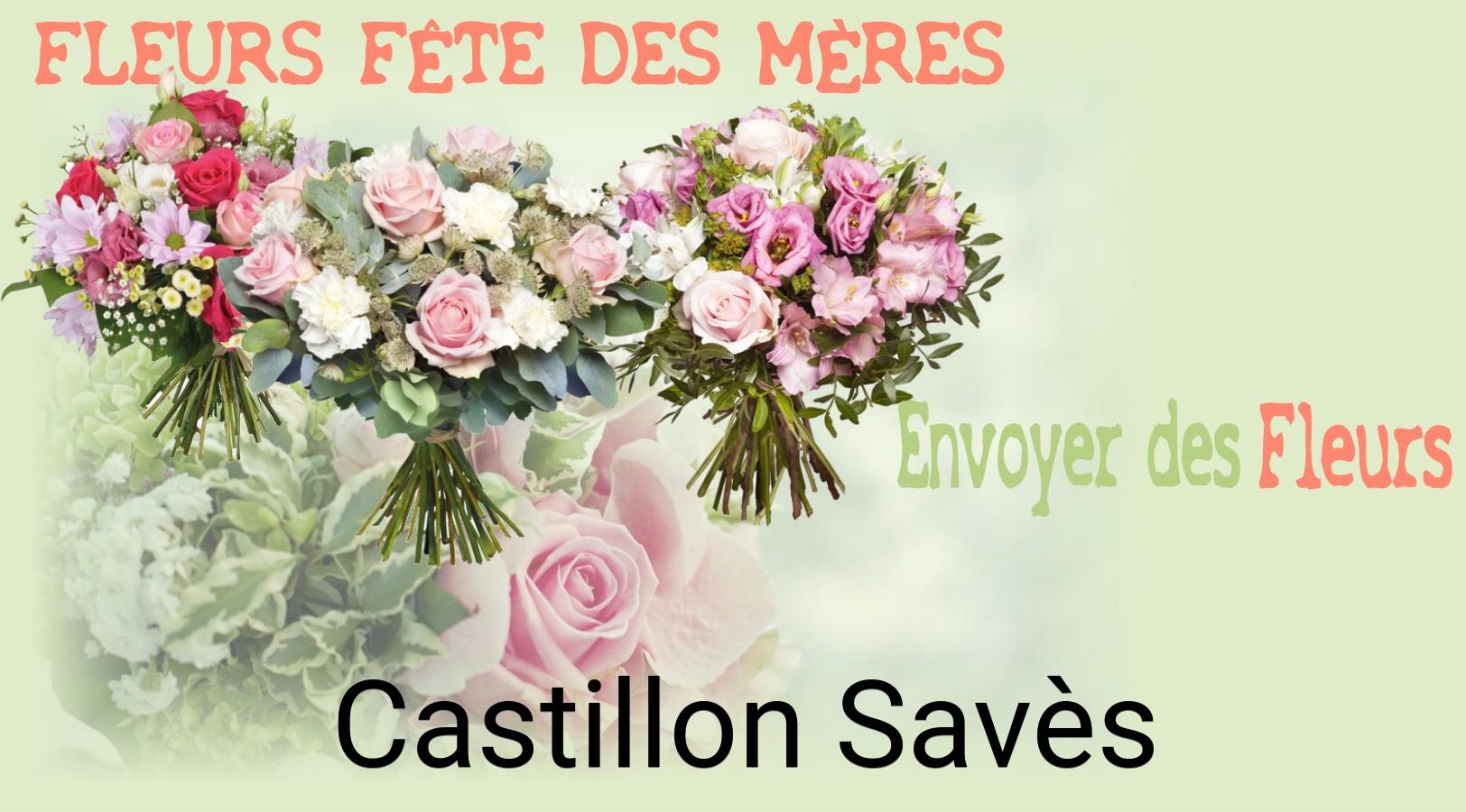 Bouquet de Fête des Mères livré à Castillon-Savès